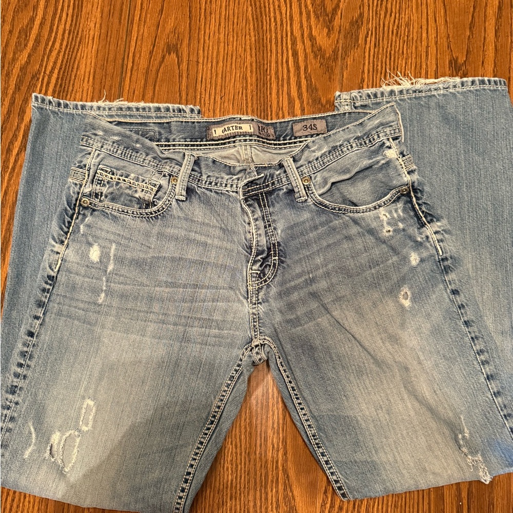 Men’s Buckle Carter Distressed Jeana